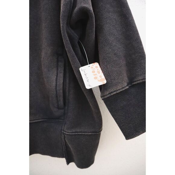 FP Movement OB1632414 WMN Sz XS Black Combo Sprint To The Finish Logo Hoodie - Picture 3 of 8